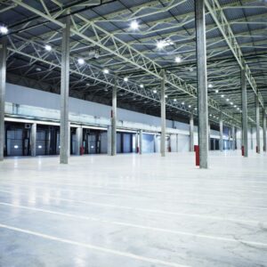 A new commercial building