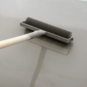 polyurea outdoor flooring application