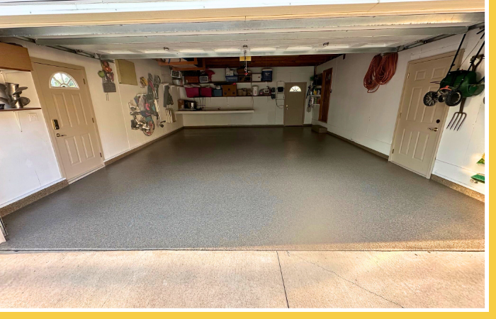 Finished Garage Floor