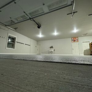 Garage floor face lift