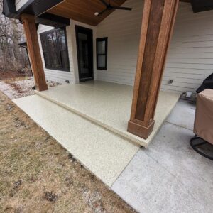 polyurea patio covering