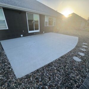 polyurea outdoor patio