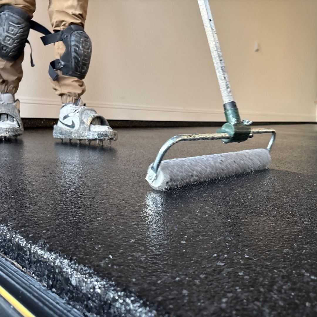 polyurea flooring application