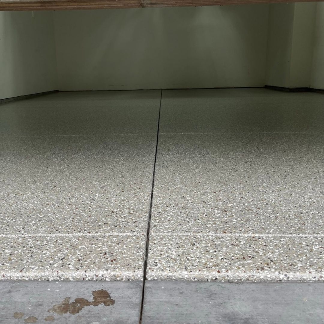 polyurea flooring closeup