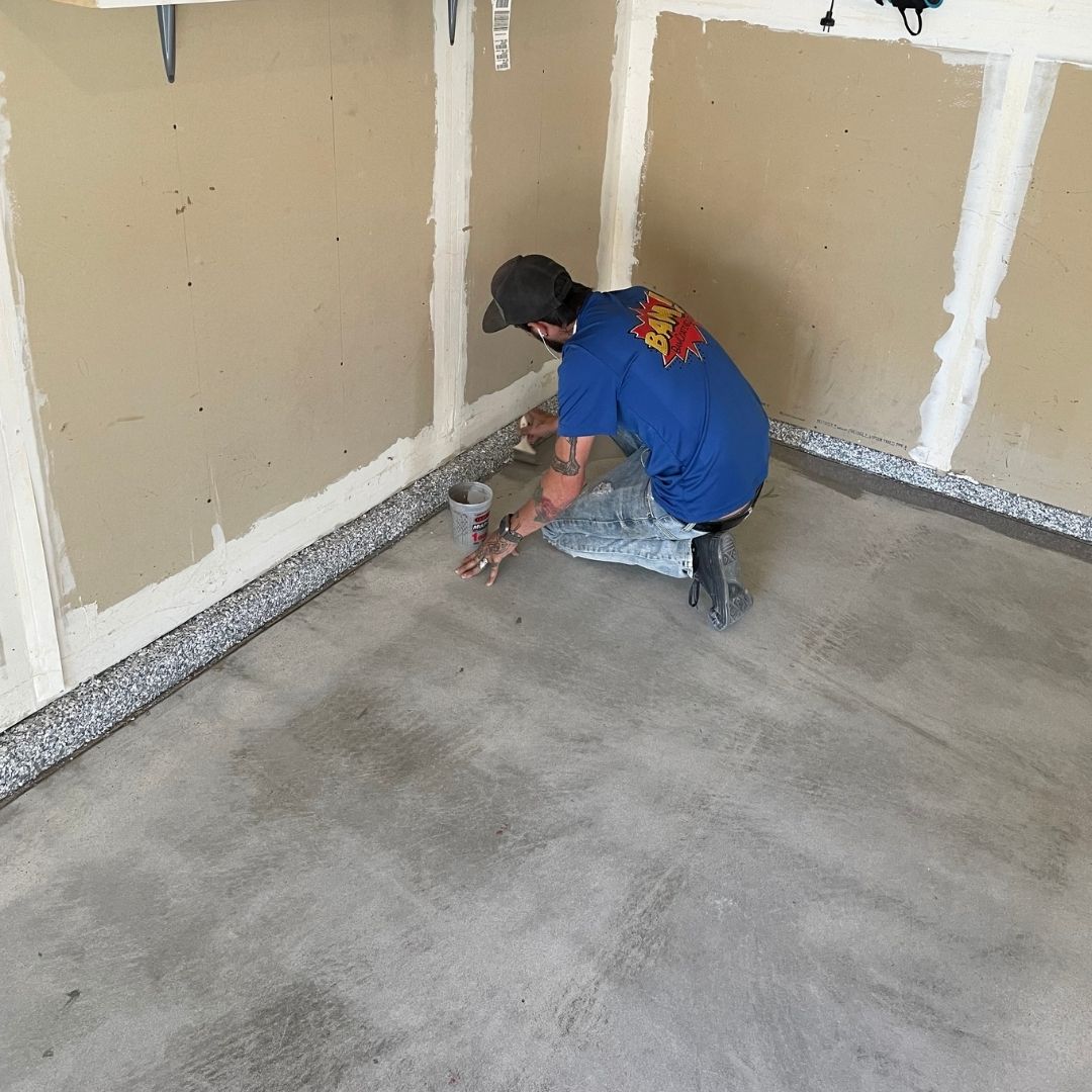 concrete overlay application