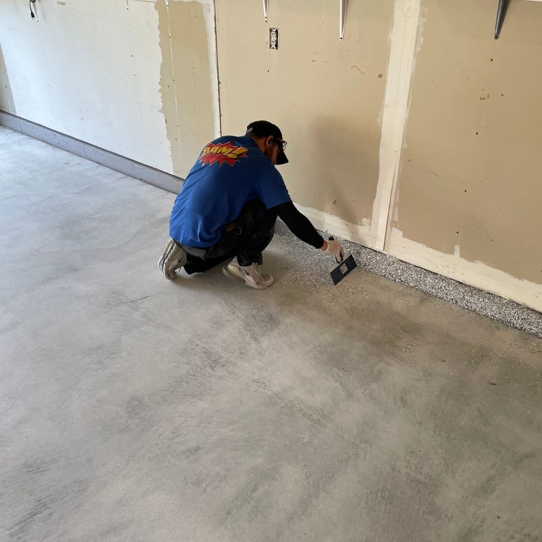 concrete overlay application