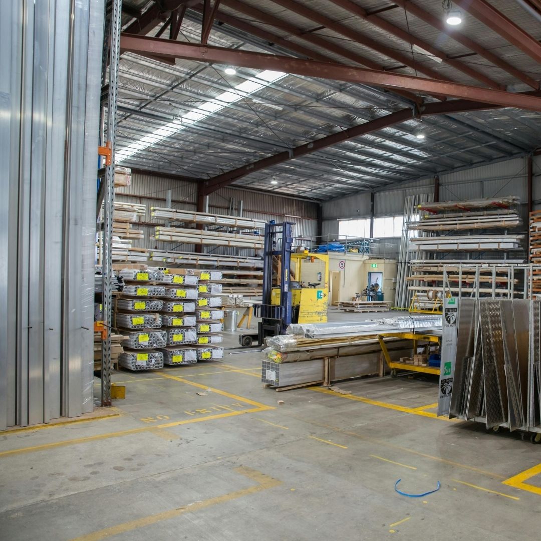 a factory floor