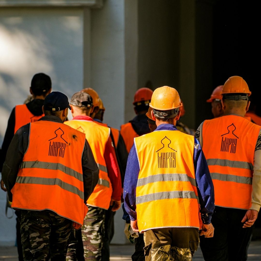factory workers
