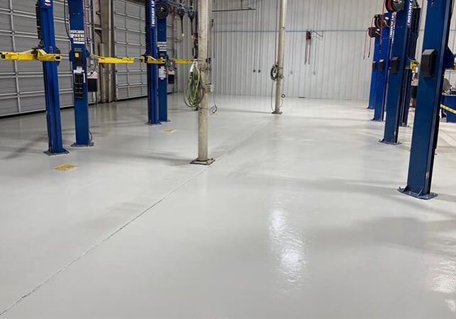 solid color floor